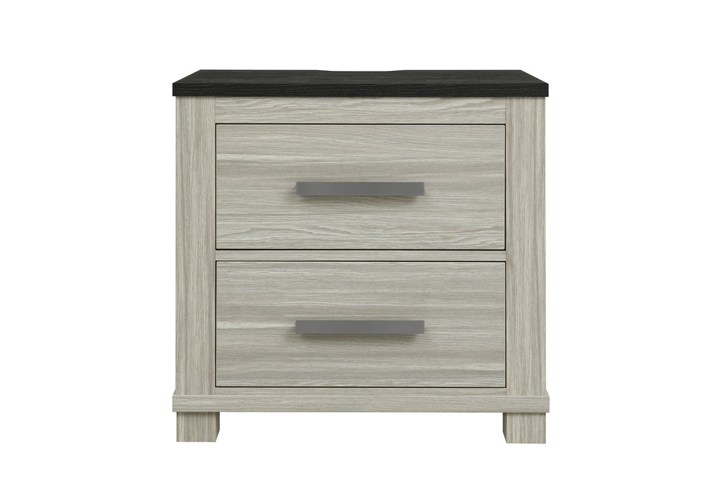 Ashley Brown Nightstand W/USB & Speaker