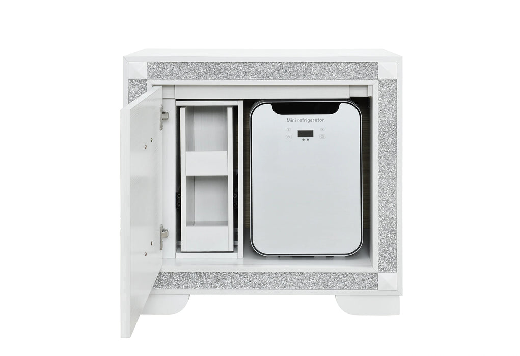 Soleil Nightstand with Cooler and Speaker