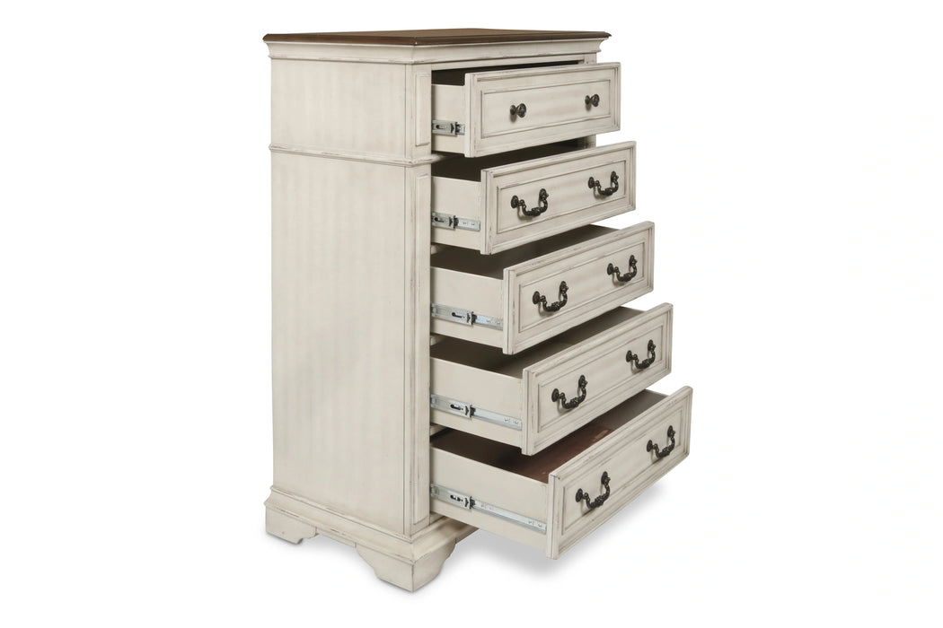 ANASTASIA CHEST - ANT. WHITE