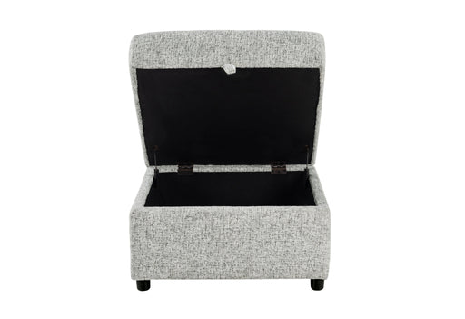 U9401 Nickel Sofa Bed Ottoman with Storage