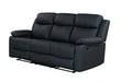 U6026 Pu 72A Reclining Sofa with LED