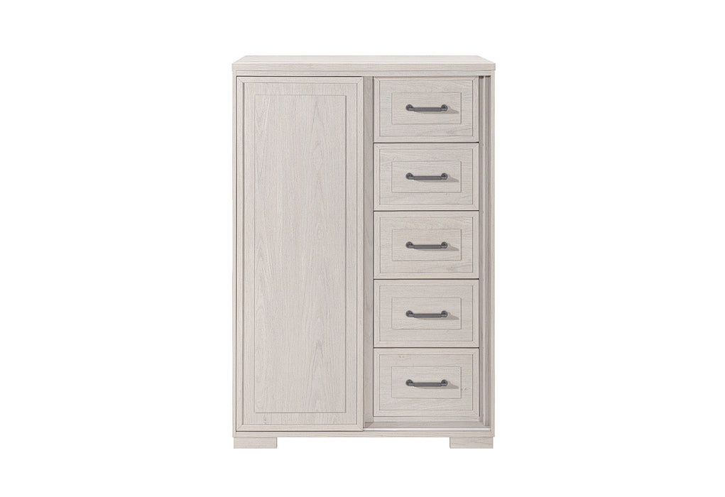 Clara Beige Sliding Door Chest