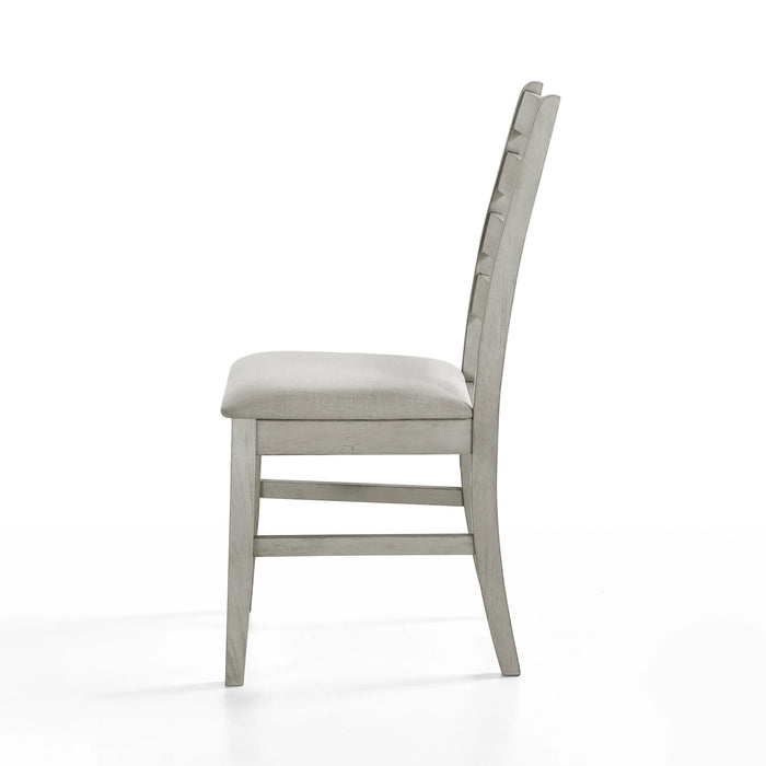 PASCAL LADDERBACK DINING CHAIR (2 Per Carton)-DRIFTWOOD