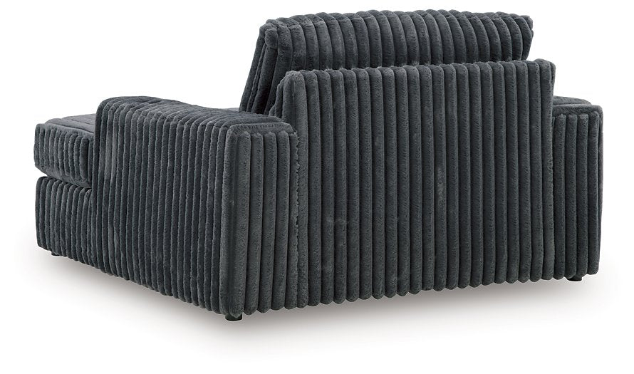 Midnight-Madness Oversized Chaise