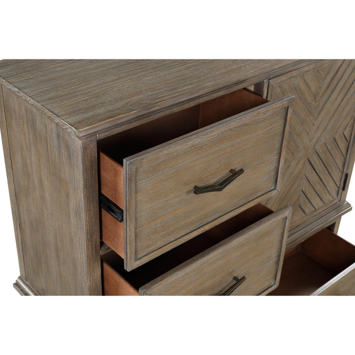 TYBEE BACHERLOR''S CHEST TOP-SAND