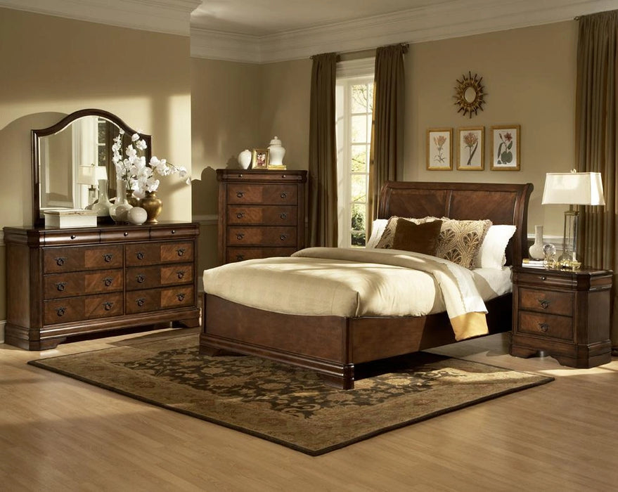 New Classic Sheridan Nightstand in Burnished Cherry