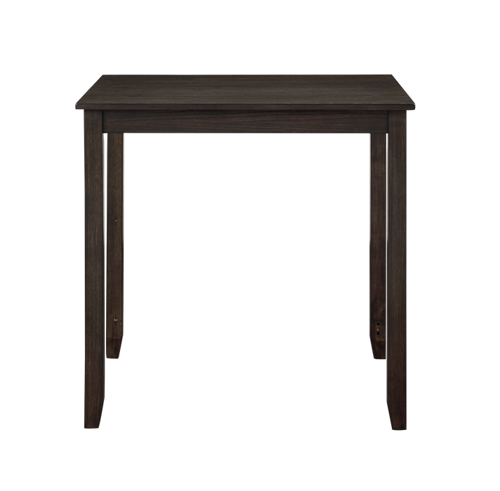 HESTON 36" STORAGE COUNTER TABLE SET W/2 CHAIRS-CHERRY