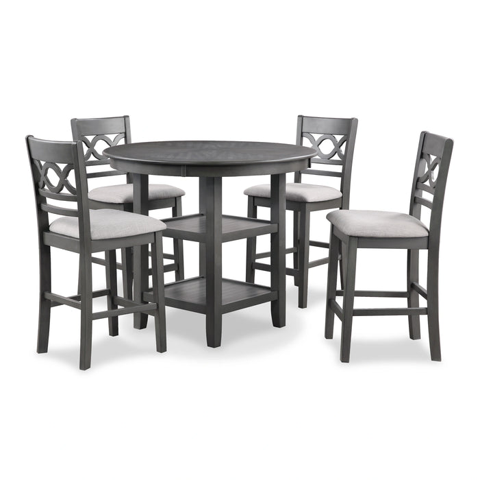 CORI COUNTER 5 PC SET-GRAY