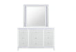 Alina White Mirror with LED