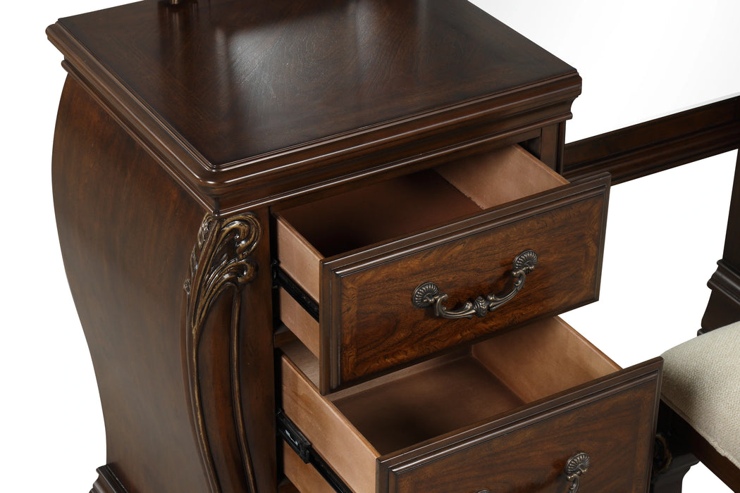 MONTECITO VANITY TABLE - CHERRY