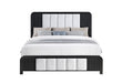Beckett White/Black Bed