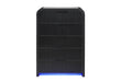 Beckett Wht/Blk Chest W/ LED